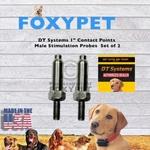 Dt Systems 1" Contact Points Male Stimulation Probes Set Of 2. Fixed Price $16.99.