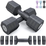 Sportneer Adjustable Dumbbells Hand Weights Set In 1 Each 2LB 3LB 4LB. Fixed Price $44.32.