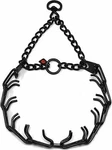 Herm Sprenger Black Stainless Steel Prong Dog Training Collar With Swivel. Fixed Price $44.50.