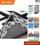 Innovative Area Rug Gripper Pads To Keep Corners Flat - 8 Pack For Every Home. Fixed Price $16.99.