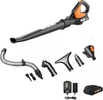 Worx 20V Cordless Leaf Blower WG545.1, Up To 120 Mph Air Speed. Fixed Price $111.98.