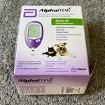 Alphatrak Blood Glucose Monitoring System Starter Kit For Pets. Fixed Price $30.00.