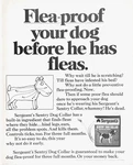 Sergeants Sentry Dog Collar Flea Tick Control Lasts 3 Month Vintage Mag Print Ad. Fixed Price $14.27.