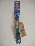Go Boldly By Hamilton Fully Adjustable Nylon Dog Collar Neck 12" - 18" Teal New. Fixed Price $6.97.