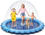 Meowant Splash Pad For Kids And Pet, Not-slip Sprinkler Play Mat Dog Chi. Fixed Price $51.99.