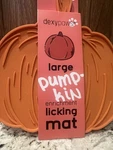 Dexypaws Large Pumpkin Enrichment Silicone Licking Mat Orange For Dogs. Fixed Price $6.79.