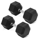 Fitvids Rubber Encased Hex Dumbbell, Hand Weights With Anti-slip Cast Iron Gr.... Fixed Price $210.87.