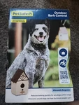 Petsafe Ultrasonic Outdoor Dog Bark Control Bird House PBC00-11216. Fixed Price $40.99.