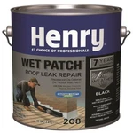 Henry 208R Rubberized Wet Patch Roof Cement Leak Repair 0.90 Gallon Black. Fixed Price $31.46.