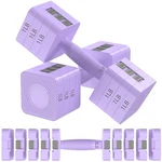 Adjustable Dumbbells Of 2, Hand Weights Sets With Levels 3LB, 5LB, 7LB, 9L. Fixed Price $296.96.