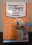 Thundershirt Sport Dog Anxiety Jacket, Platinum Size Large 41-64LB New Open Box. Fixed Price $39.95.