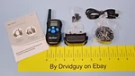 Petrainer PET998DB Rechargeable And Waterproof Dog Training Collar. Fixed Price $34.99.