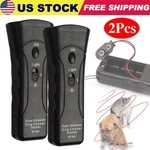 2PCS Ultrasonic Anti Dog Barking Trainer Electronic Pet Deterrent Repeller Tools. Fixed Price $12.99.