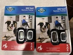 Petsafe 300 Yard Remote Trainer Collar Lot Of 2. Fixed Price $99.99.