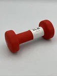 Marcy Neoprene Dumbbell Single Piece 3-LB Strawberry. Fixed Price $15.00.