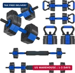 Vivitory Dumbbell Sets Adjustable Weights, Free With Connector, Non-roll. Fixed Price $78.11.