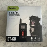 Delupet DT-68 Dog Training Collar With Remote Control, Adjustable Black Strap. Fixed Price $22.00.
