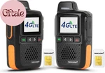 4G Lte Poc Walkie Talkies Unlimited Range Global Push To Radios. Fixed Price $154.27.
