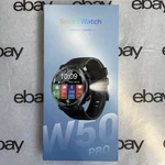 W50 Pro Rugged Smart Watch Outdoor Sports Military Iphone Android New Black. Fixed Price $39.99.