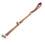 Cathylife Leather Dog Doorbells For 24.5 Inches, Brown Golden. Fixed Price $32.38.