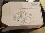 Petainer Dog Training Collar PET998DRU-1 Rechargeable. Fixed Price $19.99.