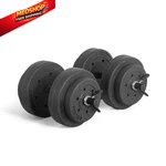 Cap Barbell 40-POUND Adjustable Cement Dumbbell Set Versatile Medium, Black. Fixed Price $43.22.