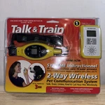 Talk & Training Collar Radio For Dogs Over 30 Lbs 2-WAY Wireless New Nib. Fixed Price $25.99.