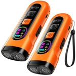 2 Deterrent Devices Anti Barking For Dogs Pack, Orange. Fixed Price $64.99.