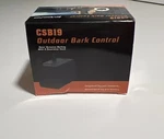 Outdoor Dog Bark Control CSB19 Ultrasonic Battery Operated Weather Proof 50FT. Fixed Price $11.66.
