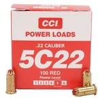 Dt Systems .22 Caliber 5C22 Blank Power Loads Red 100-120 Yards 88118. Fixed Price $22.48.