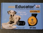 Mini Educator ET-300 Black E-collar 1/2 Mile Range, Training. Fixed Price $199.99.