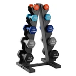 Holahatha 2, 3, 5, 8 & 10 Pound Neoprene Dumbbell Weight Set With Storage Rack. Fixed Price $152.99.