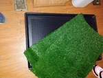 Petmaker Indoor Dog Training Pad W/ 2 Mats. Fixed Price $19.99.