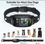 Dog Collar,safe And Human R1 Rechargeable Smart Anti Barking Vib. Fixed Price $6.99.