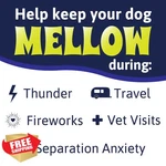 Mellow Shirt Dog Anxiety Wrap Small Cypress. Fixed Price $40.99.