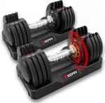 Keppi Adjustable Dumbbells SET-25LB/40LB/55LB/60LB, Anti-slip Metal Fast. Fixed Price $286.86.