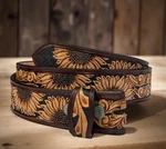 Handmade Men's Western Belt Genuine Full Grain Leather Strap. Fixed Price $26.99.