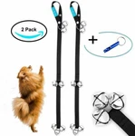 Dog 2 Doorbells For Pet Cat Potty Training Large Jingle +whistle. Fixed Price $12.98.