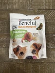 Purina Beneful Baked Delights Snackers With Apples, Carrots, Peas & Peanut. Fixed Price $7.88.