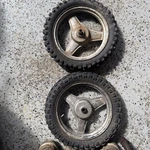 1981-2015 Yamaha PW50 Y-zinger Front Back Rear Set Pair Rims. Fixed Price $125.00.